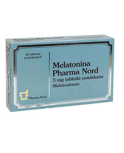  Melatonina 3 mg, 30 tabl., cena, wskazania, właściwości - Apteka internetowa Melissa  