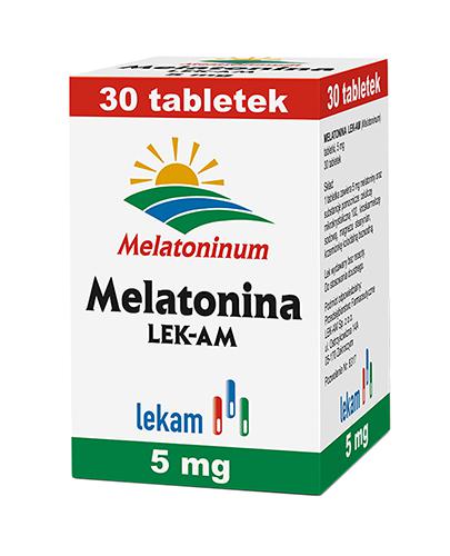 Melatonina LEK-AM, 5 mg, tabletki, 30 sztuk