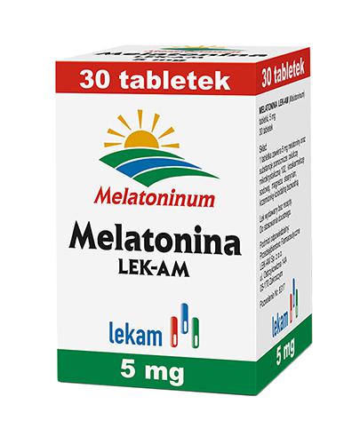  MELATONINA 5 mg, na sen, 30 tabletek - Apteka internetowa Melissa  