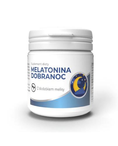 Melatonina Dobranoc z dodatkiem melisy, 30 tabletek - Apteka internetowa Melissa  