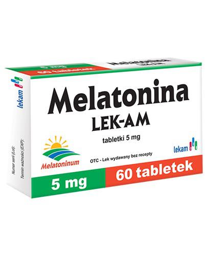  Melatonina LEK-AM 5 mg, 60 tabletek - Apteka internetowa Melissa  