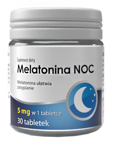  Melatonina noc 5 mg, 30 tabl., cena, opinie, dawkowanie - Apteka internetowa Melissa  