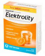 ELEKTROLITY Smak pomarańczowy - 7 sasz. (Stoperan rekomenduje)