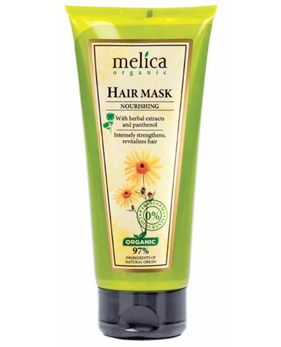  Melica Organic Odżywcza maska do włosów z ekstraktami ziołowymi i pantenolem - 200 ml - cena, opinie, właściwości - Apteka internetowa Melissa  
