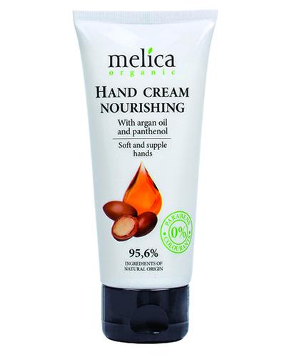 Melica Organic Odżywczy krem do rąk z olejem arganowym i pantenolem - 100 ml - cena, opinie, właściwości - Apteka internetowa Melissa  