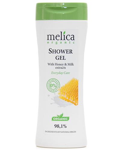  Melica Organic Pielęgnujący odżywczy żel pod prysznic z miodem i ekstraktem mleka, 250 ml  - Apteka internetowa Melissa  
