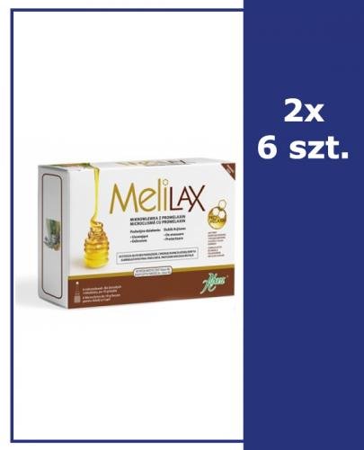  MELILAX Mikrowlewka dla dorosłych - 2 x 6 szt. - Apteka internetowa Melissa  