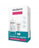 Eloderm Zestaw Emulsja do kąpieli, 400 ml + Krem aktywny, 75 ml