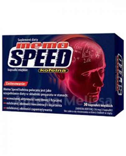 MEMO SPEED KOFEINA - 30 kaps. - Apteka internetowa Melissa