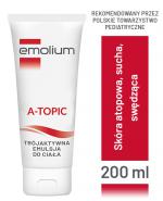  EMOLIUM A-TOPIC Trójaktywna emulsja do ciała, 200 ml