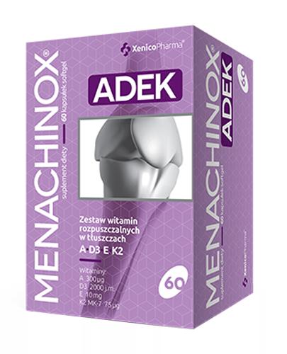  Menachinox ADEK 60 kaps. - cena, opinie, składniki - Apteka internetowa Melissa  