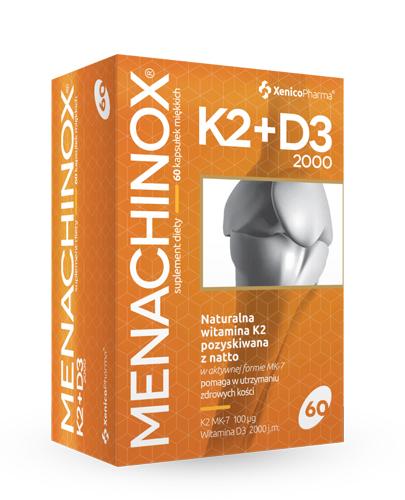  Menachinox K2+D3 2000 - 60 kaps. - Apteka internetowa Melissa  