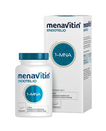  Menavitin Endotelio Metabolit wit. B3 - wsparcie odporności, 60 kapsułek - Apteka internetowa Melissa  