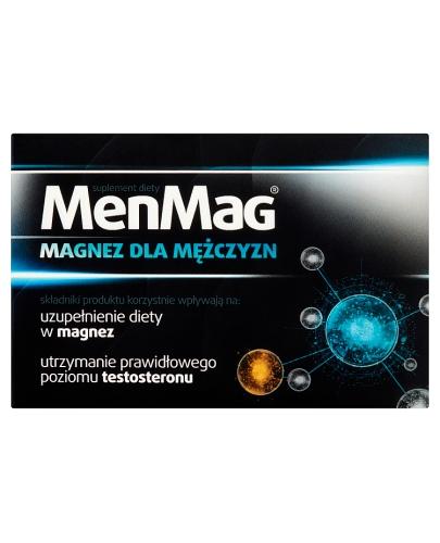  MENMAG Magnez dla mężczyzn, 30 tabletek - Apteka internetowa Melissa  