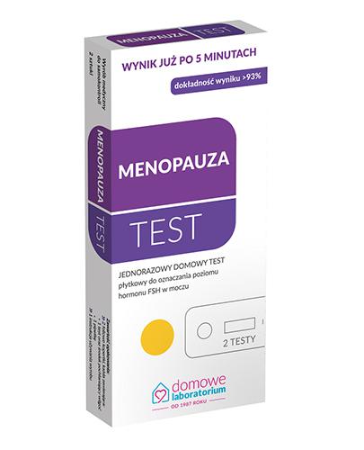  Menopauza test - 2 szt. - cena, opinie, wskazania - Apteka internetowa Melissa  
