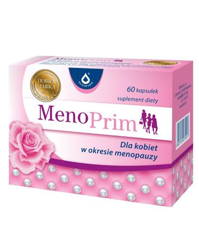  MENOPRIM - 60 kaps. Dla kobiet w okresie menopauzy. - Apteka internetowa Melissa  