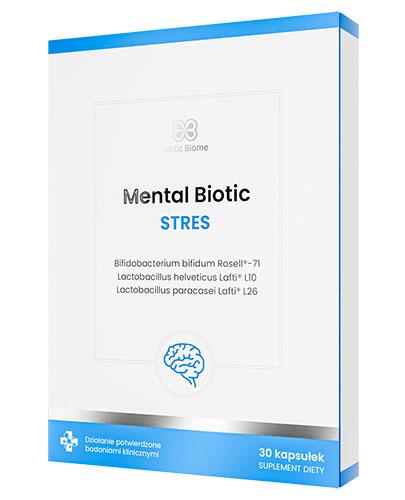  Mental Biotic Stres, 30 kapsułek, cena, opinie, wskazania - Apteka internetowa Melissa  