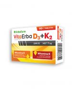 Erbafarm VitaErba D3+K2 - 60 tabl. 
