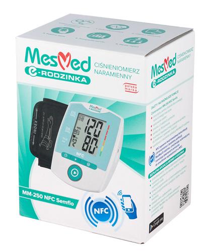  MESMED MM-250 NFC SEMFIO Ciśnieniomierz naramienny - 1 szt. - Apteka internetowa Melissa  