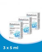  ESTABIOM BABY - 3 x 5 ml probiotyk - opinie, stosowanie, ulotka