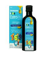  EstroVita Immuno Kids Omega 3-6-9 Dla dzieci z naturalnym olejem cytrynowym, 150 ml, cena, opinie, wskazania