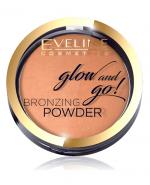 EVELINE Bronzer w kamieniu Glow&Go nr 02 - 8,5 g - satynowe wykończenie - cena, opinie, właściwości