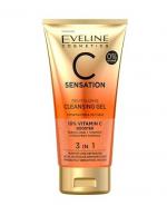 Eveline C Sensation Rewitalizujący żel oczyszczający 3 w 1 - 150 ml 