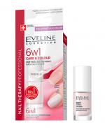  Eveline Care&Colour 6 w 1 Odżywka do paznokci nadająca kolor french, 5 ml, cena, opinie, stosowanie