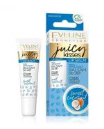 Eveline Cosmetics Juicy Kisses Multi nawilżający balsam do ust Sweet coconut - 12 ml