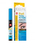 Eveline Cosmetics Korektor stopniowo barwiący brwi 8w1 - 1 szt.