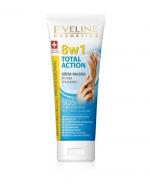 EVELINE COSMETICS TOTAL ACTION Krem - maska do rąk i paznokci 8w1 - 75 ml