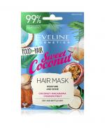 Eveline Food For Hair Sweet Coconut Maska do włosów - 20 ml
