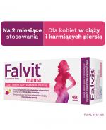  FALVIT MAMA Dla kobiet w ciąży i karmiących, 60 tabletek
