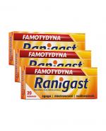  Famotydyna Ranigast, 3 x 20 tabletek