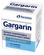 Farmina Gargarin Zatoki Zestaw uzupełniający do płukania nosa i zatok - 32 saszetki