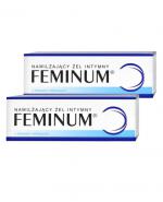 FEMINUM Nawilżający żel intymny dla kobiet, 2 x 40 g