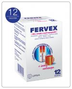  FERVEX o smaku malinowym, 12 saszetek