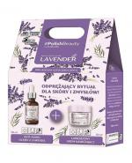 Flos Lek Lavender Zestaw Lawendowy Krem nawilżający na dzień i na noc, 50 ml + Olejek z lawendą anti - aging, 30 ml