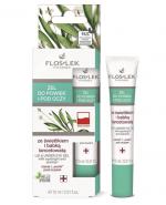 FLOS-LEK Żel ze świetlikiem i babka lancetowatą do powiek i pod oczy - 15 ml