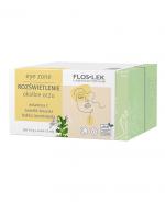 Floslek Rozświetlenie Zestaw Rozświetlający Krem pod oczy świetlik witamina C, 15 ml + Żel ze świetlikiem lekarskim i babką lancetowatą do powiek i pod oczy, 10 g