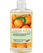 Fresh Juice Pielęgnacyjny olejek do masażu Tangerine & Cinnamon + Macadamia oil - 150 ml