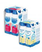 FRESUBIN PROTEIN ENERGY DRINK O smaku poziomkowym - 4 x 200 ml + FRESUBIN ENERGY DRINK O smaku waniliowym - 4 x 200 ml