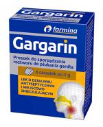  GARGARIN, 6 saszetek do płukania gardła