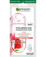 Garnier Skin Naturals Hyaluronic Acid Ampułka ujędrniająca w masce na tkaninie - 15 g