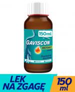  GAVISCON Zawiesina doustna, 150 ml, na zgagę, cena, opinie, właściwości 