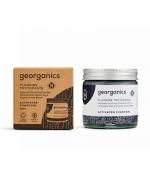  Georganics, Organiczna pasta do zębów z fluorem w słoiku, Activated Charcoal, 60 ml
