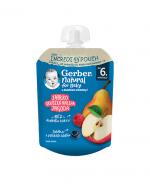 Gerber Natural For Baby Deserek jabłko-gruszka-malina-jagoda po 6. miesiącu, 80 g