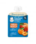  Gerber Natural For Baby Deserek jabłko-morela po 6. miesiącu, 80 g