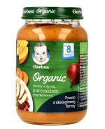 Gerber Organic Bataty z dynią, kurczakiem i buraczkami po 8 miesiącu - 190 g
