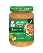  Gerber Organic for Baby Plant - Tastic Jesienne warzywa z kaszą po 8. miesiącu, 190 g, cena, opinie, właściwości